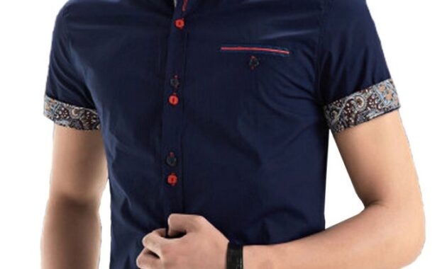 Mens Floral Dress Shirts Short Sleeve Stylish and Versatile Summer Attire