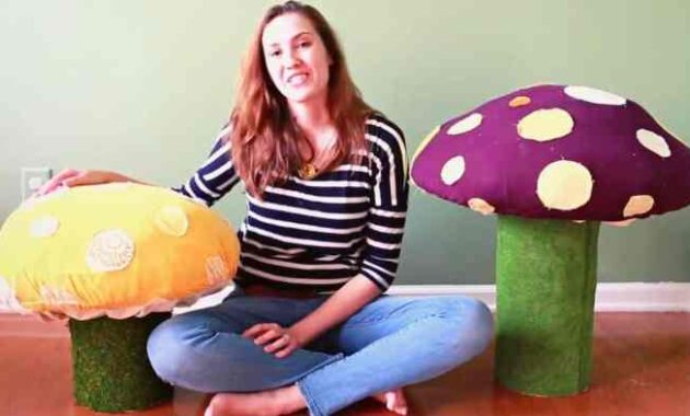 How to Make a Giant Mushroom Decoration – Fun and Easy DIY Project