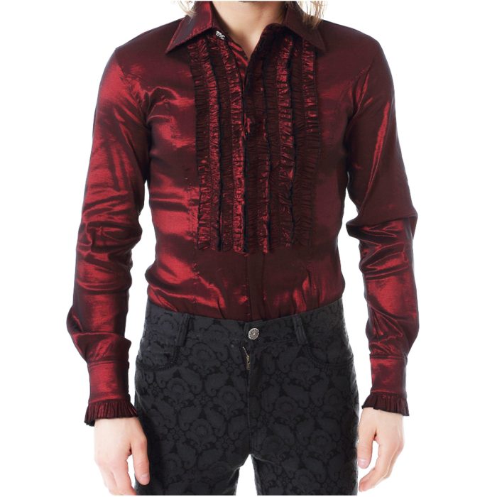 Gothic mens dress shirt