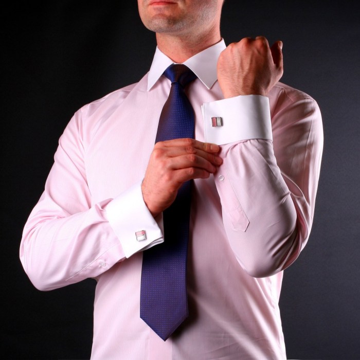 Mens white french cuff dress shirts