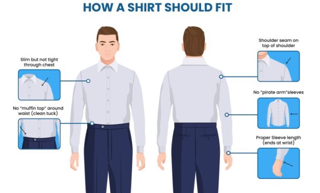 How to Measure Mens Dress Shirt Size