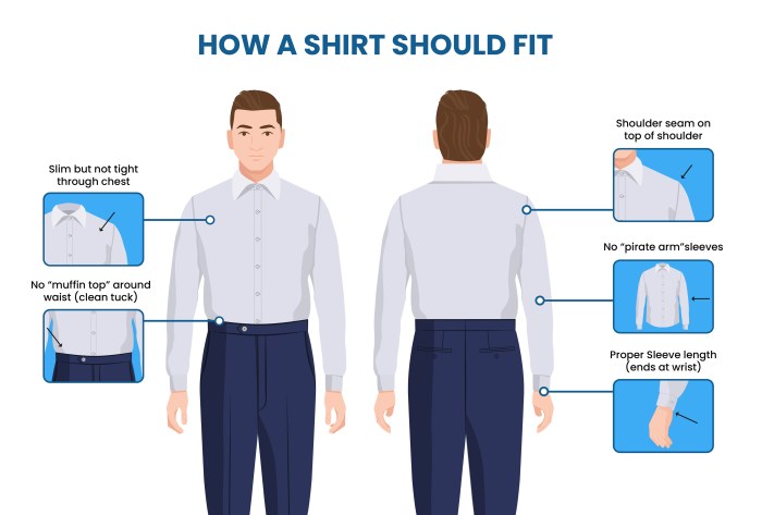 How to measure mens dress shirt size