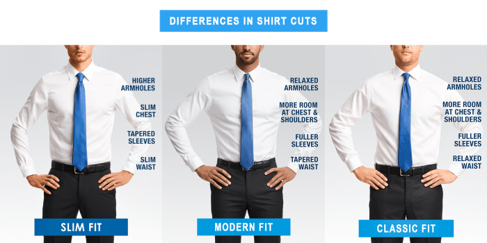 Slim fit dress shirts men's