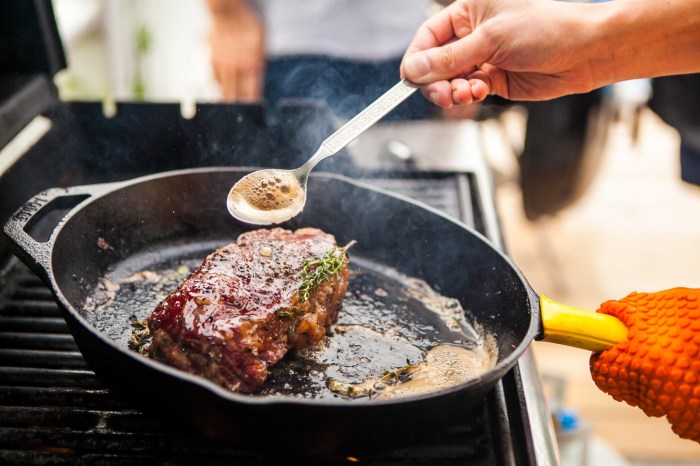 How to cook american style steak