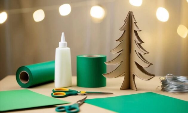 How to Make Fake Trees for Decoration